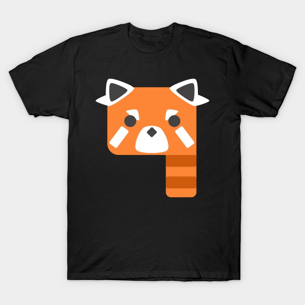 Cute Red Panda T-Shirt by TheConcernedPanda